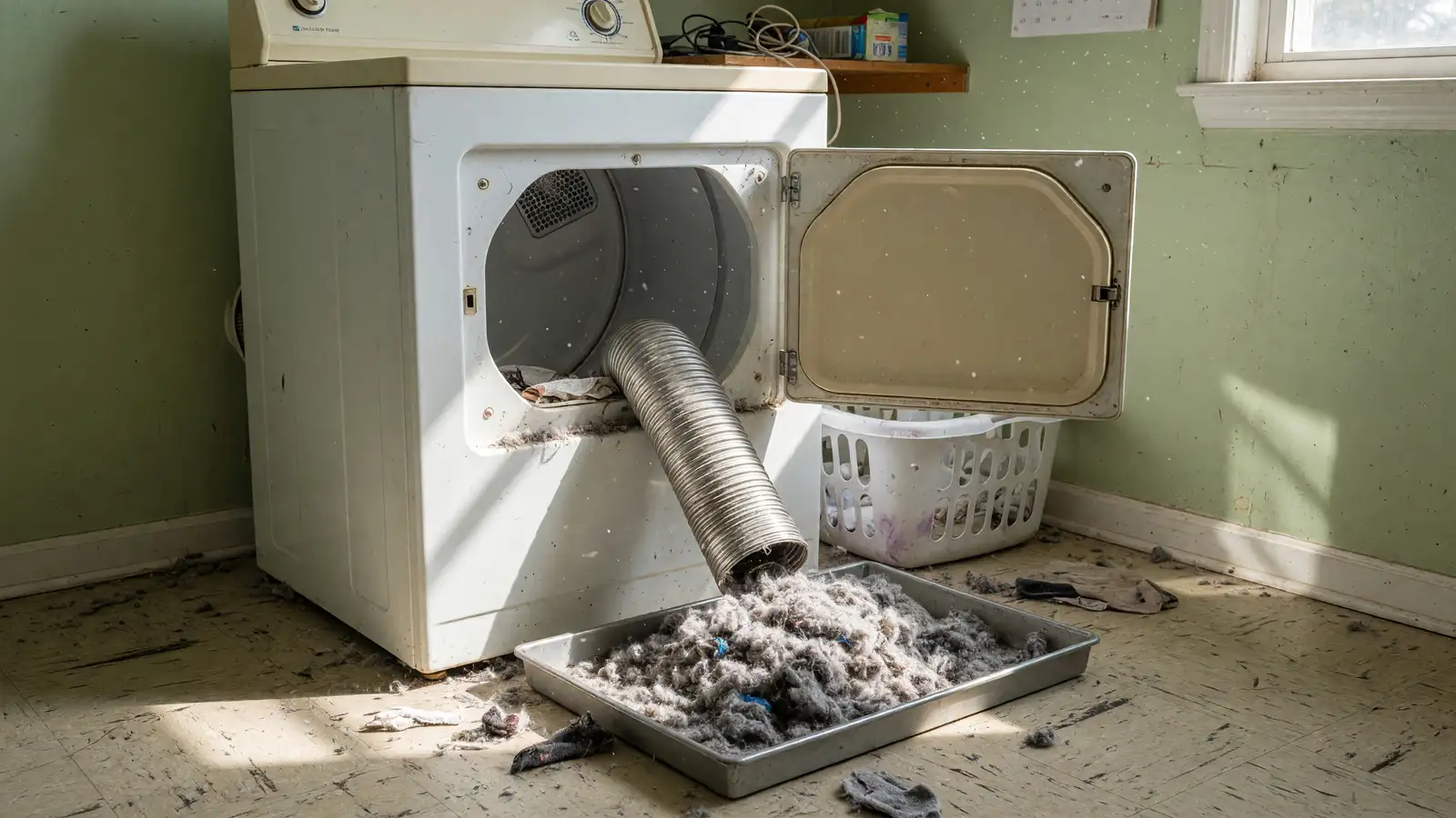 The Dryer Vent Is the Fall Cleaning Job That Prevents a Fire