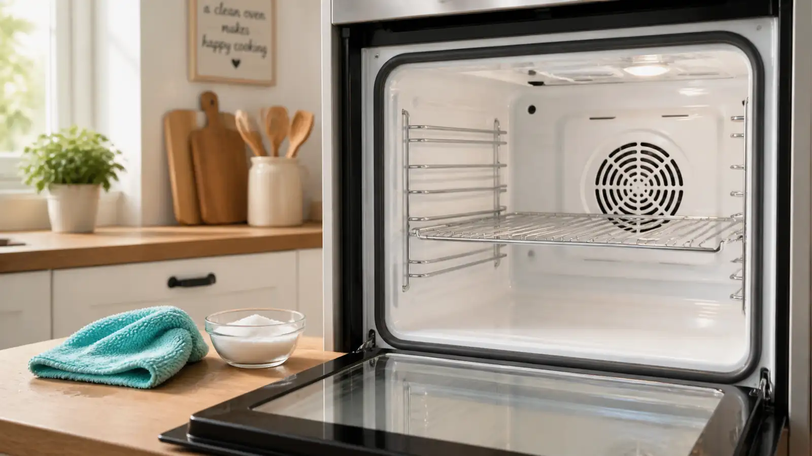 How to Clean Your Oven Naturally with Baking Soda and Vinegar