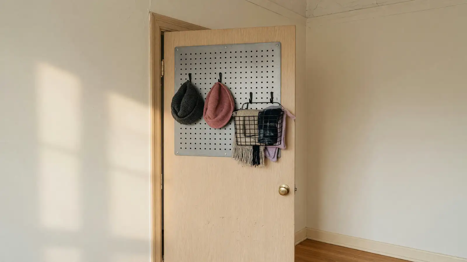 The Door Pegboard Holds 11 Pounds. That Is Not a Closet